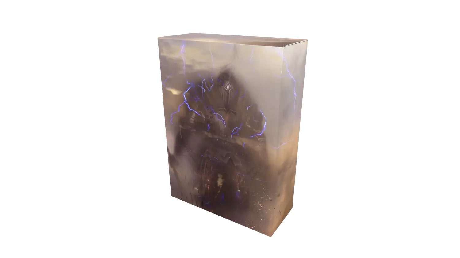 Example of a player box containing a large golem.