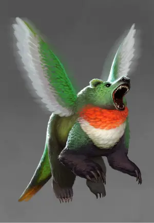 Hummingbear creature